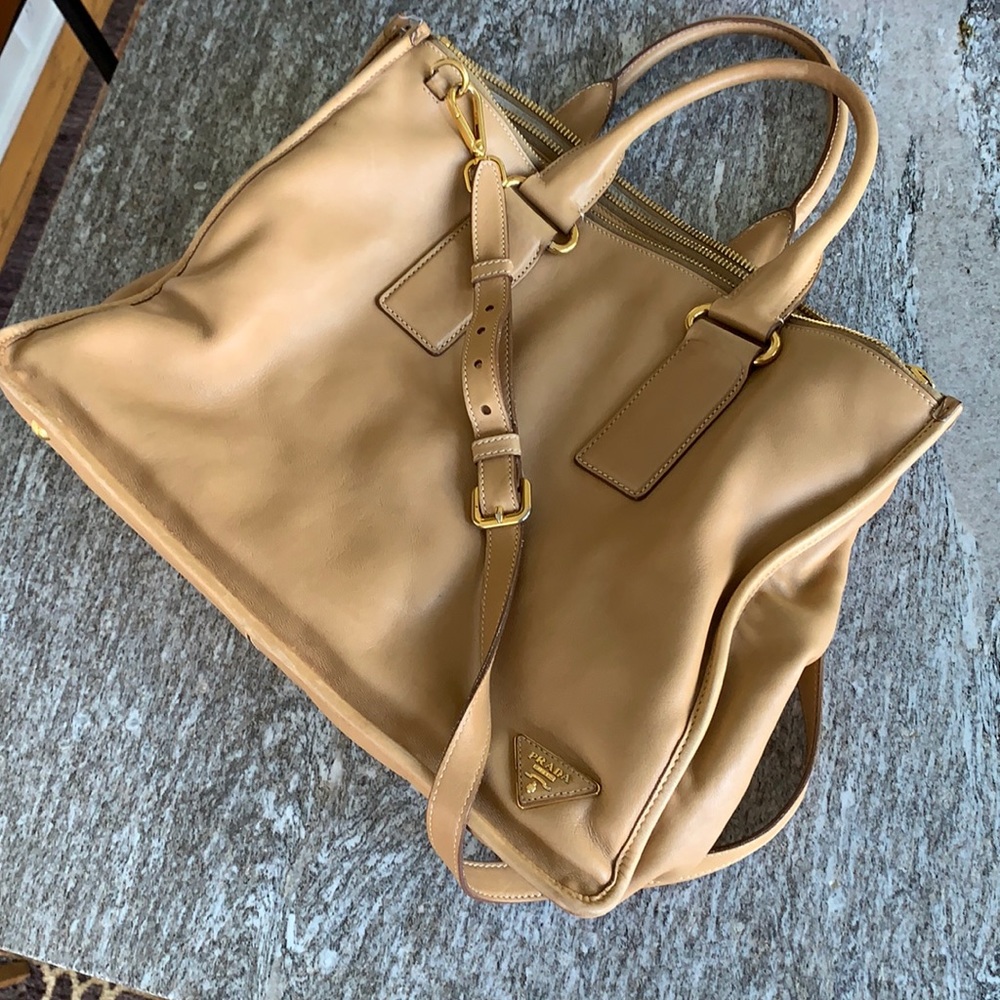 Tan Prada Bag | Genuine Leather | Great Quality!